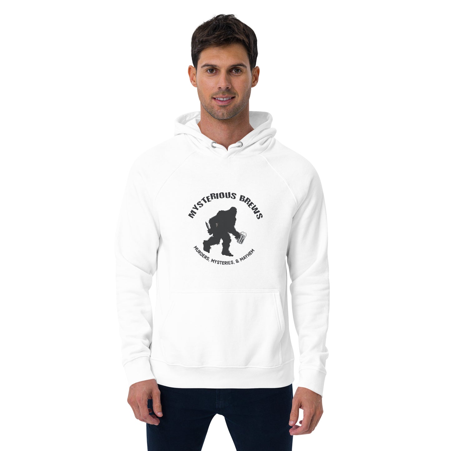 Unisex eco raglan hoodie